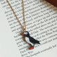 Puffin necklace