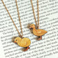 Duck necklace