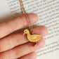 Duck necklace