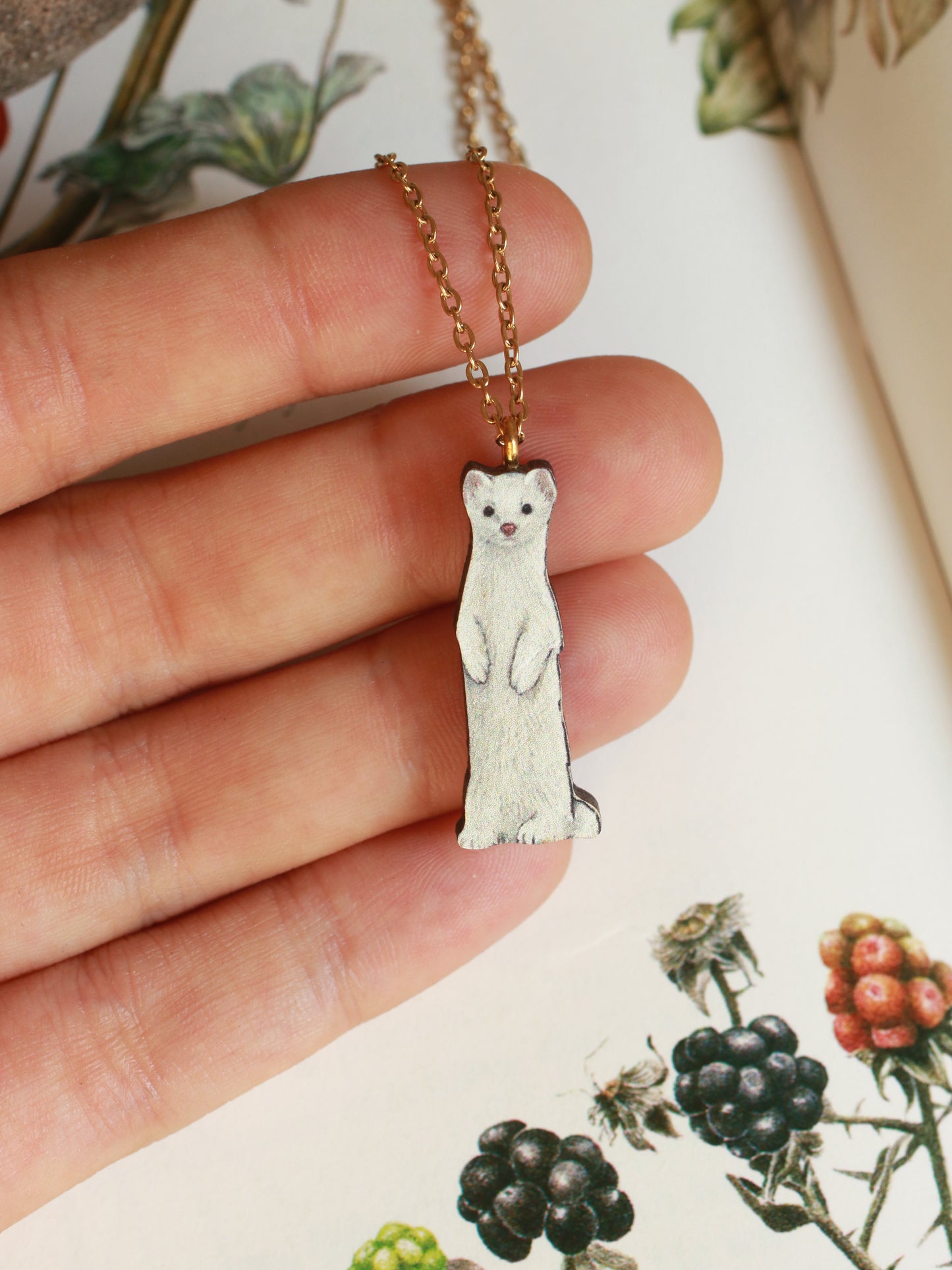 Ermine necklace