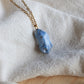 Blue octopus necklace