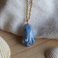 Blue octopus necklace