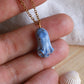 Blue octopus necklace