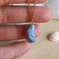 Blue octopus necklace