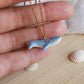Blue whale necklace
