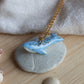 Blue whale necklace