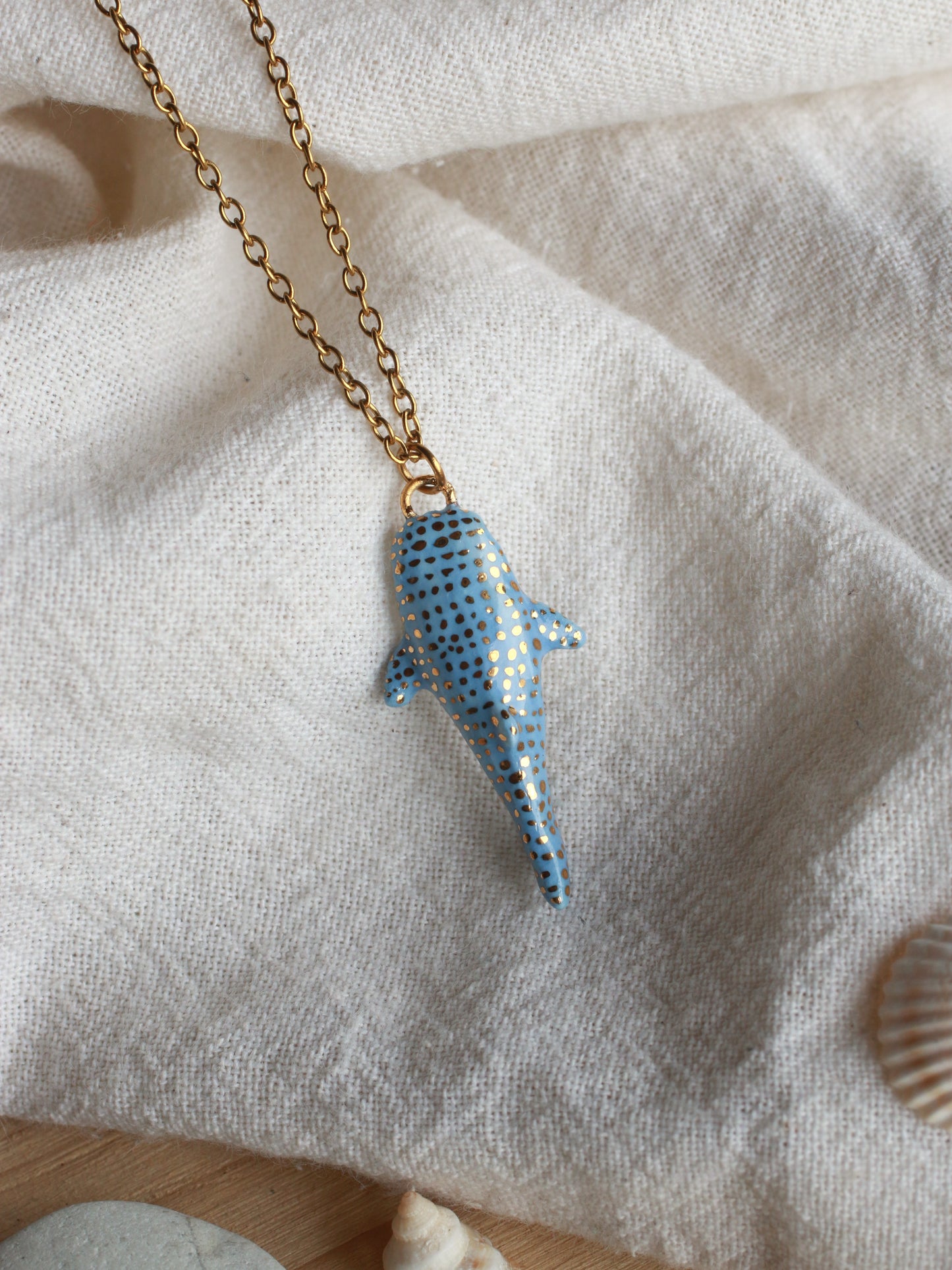 Whale shark necklace