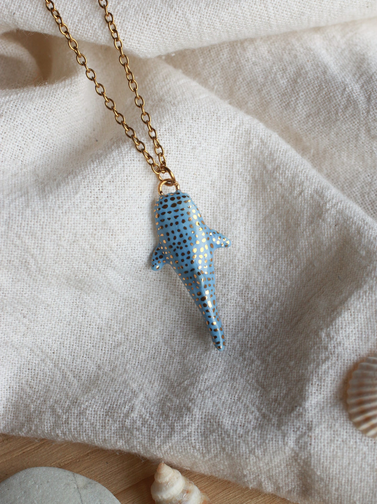 Whale shark necklace