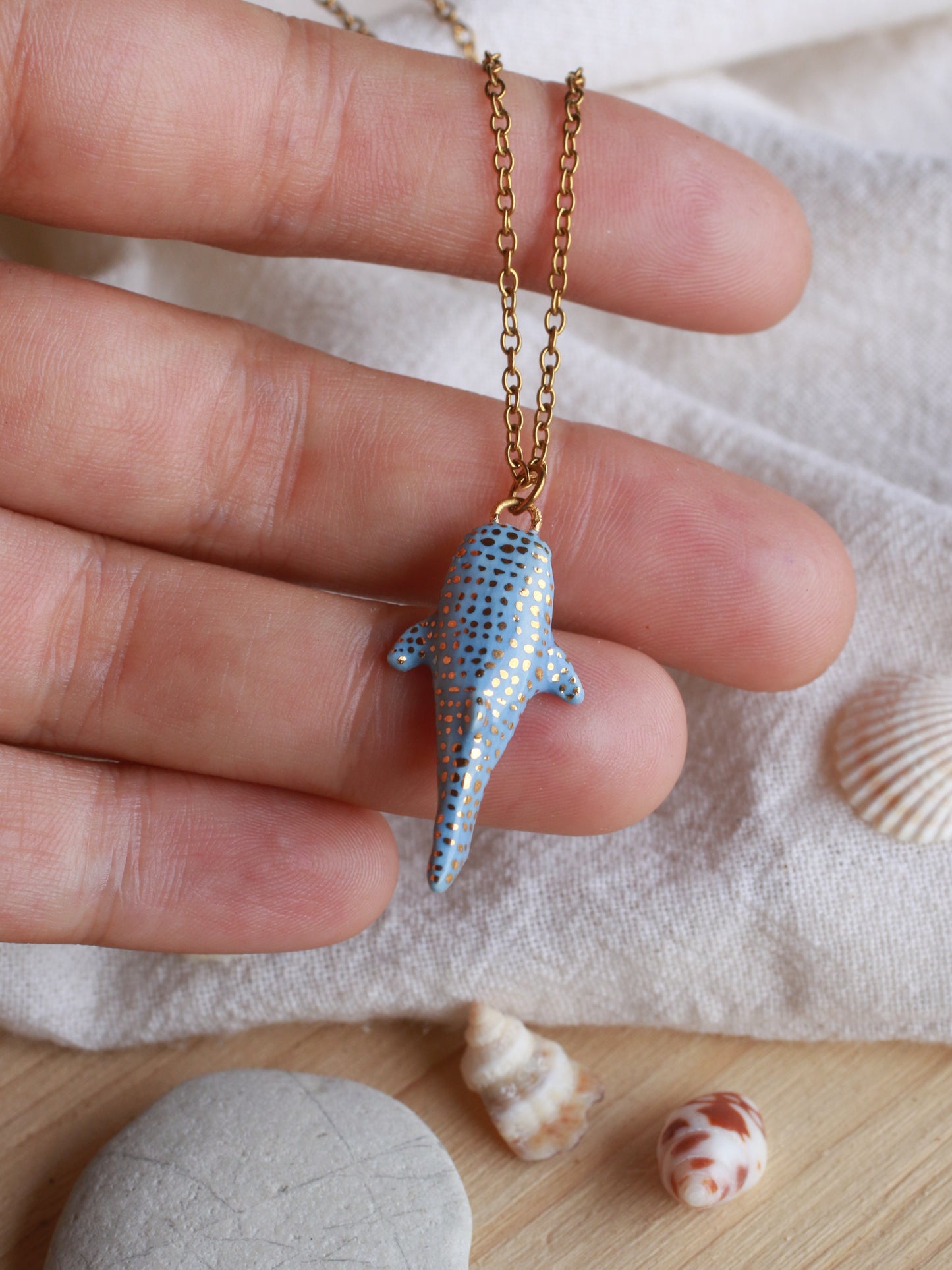 Whale shark necklace