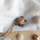 Dark green sea turtle necklace