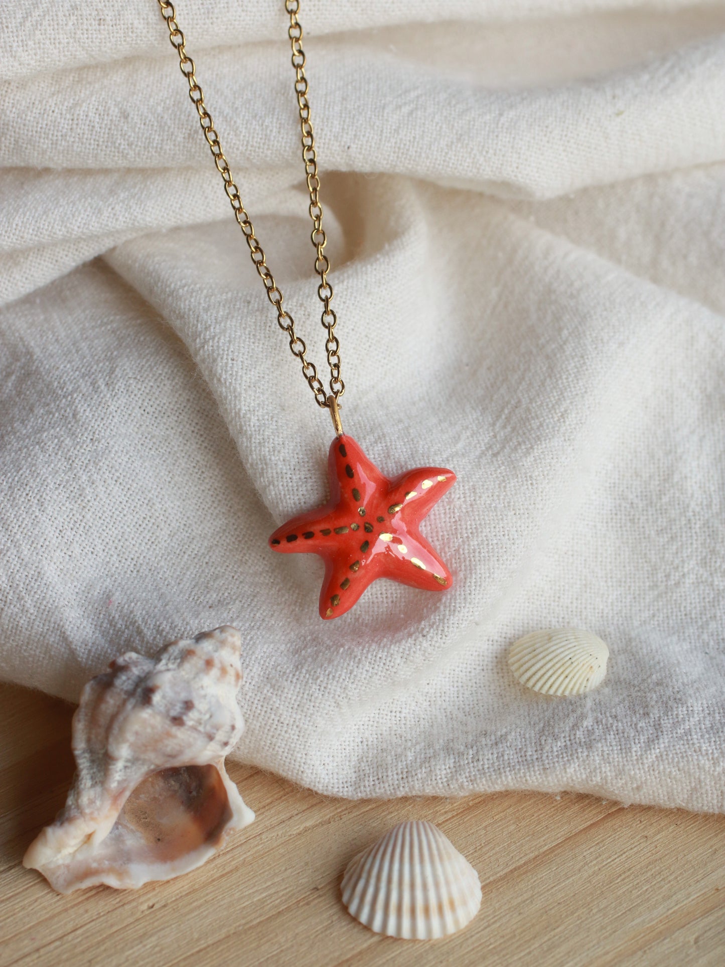 Starfish necklace