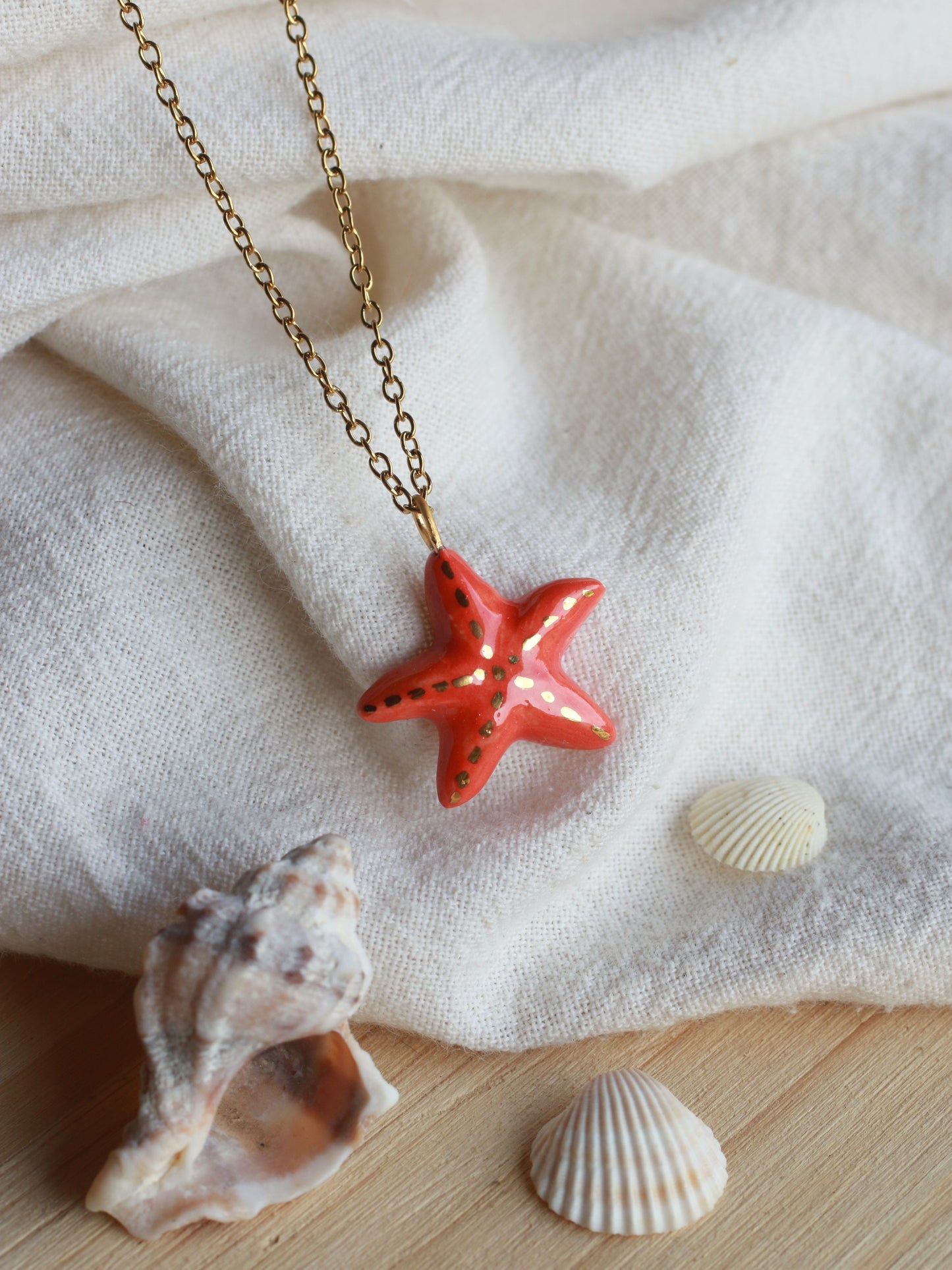 Starfish necklace