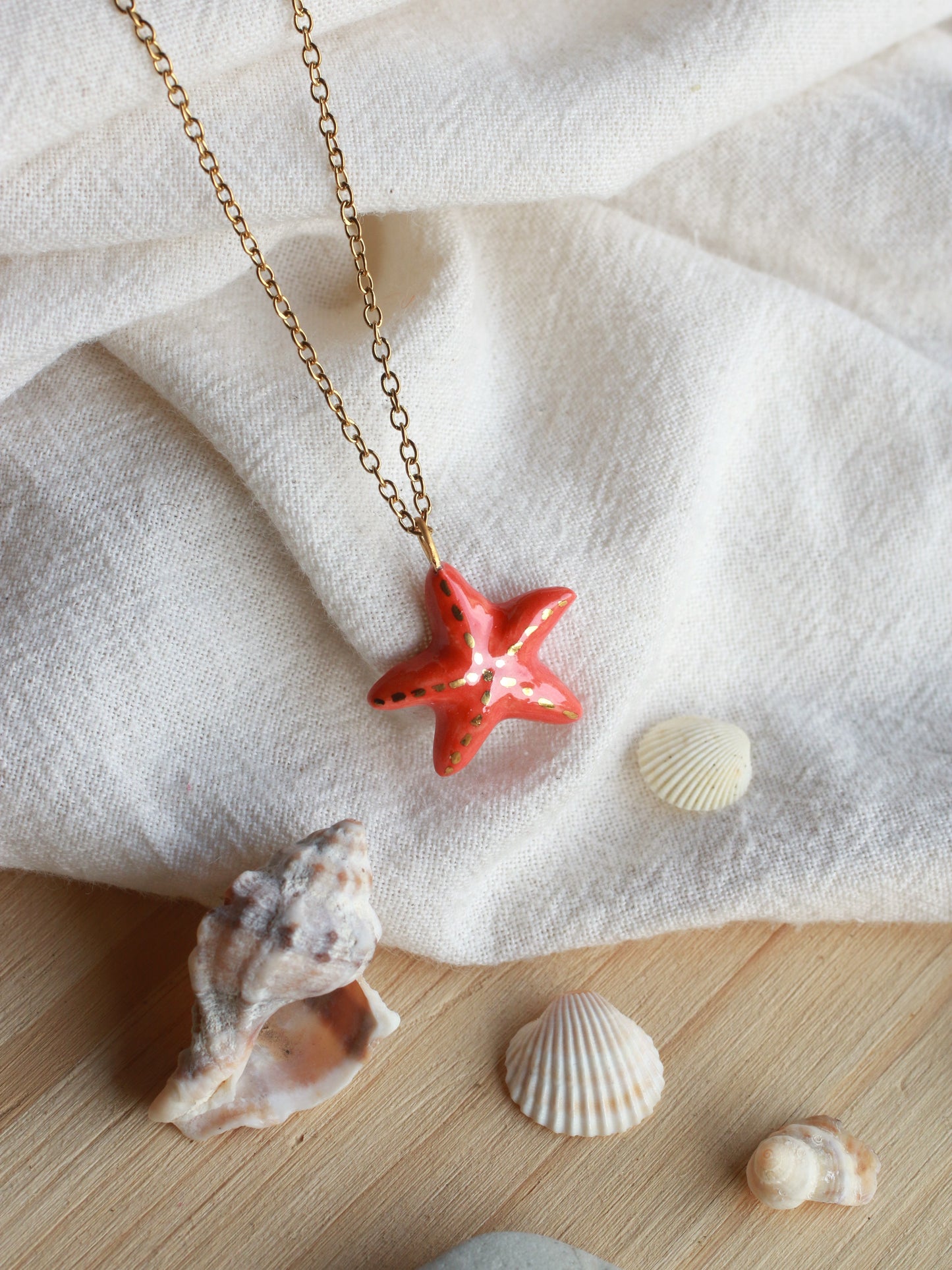 Starfish necklace