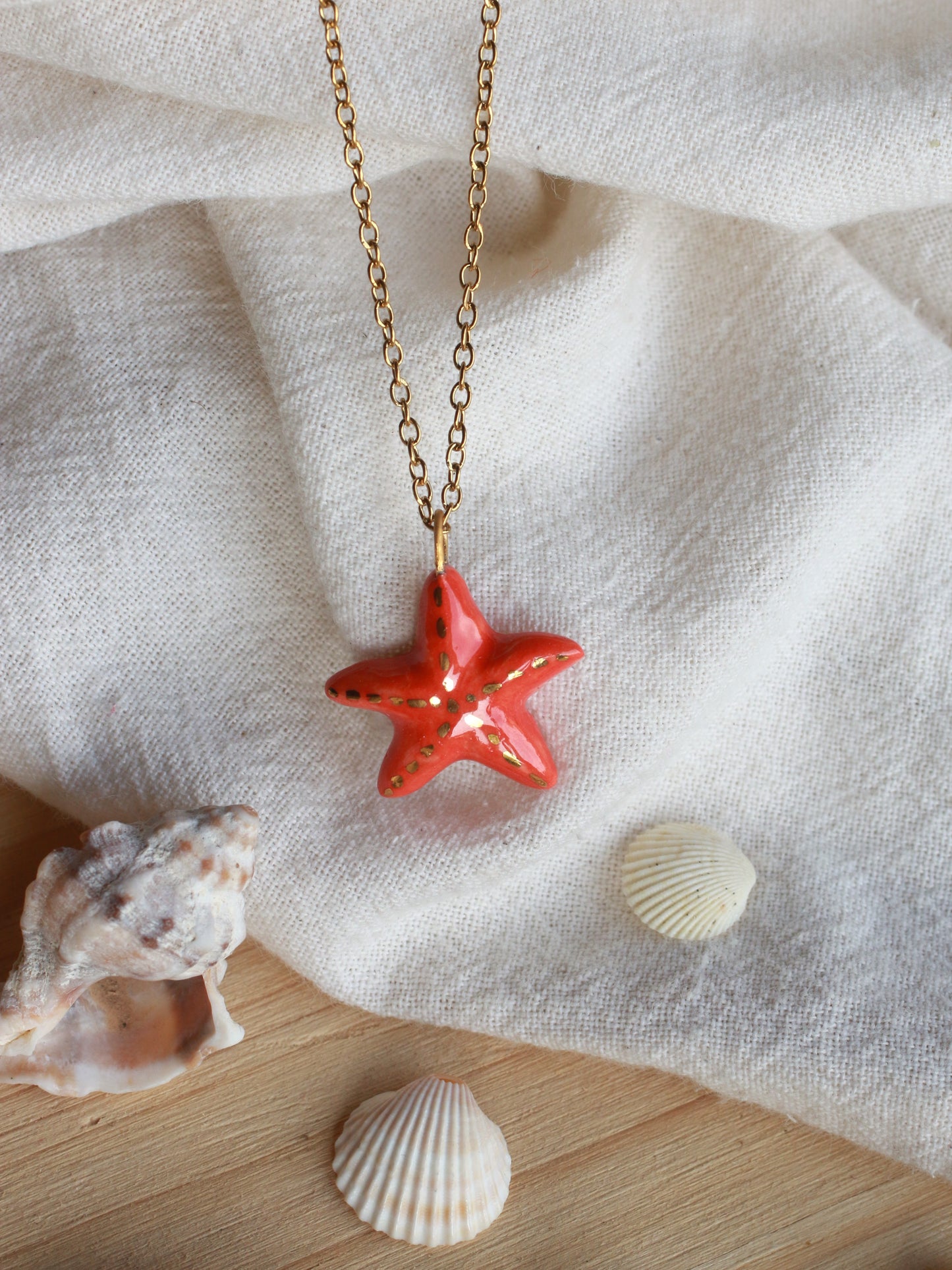 Starfish necklace