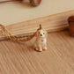 Puppy dog necklace