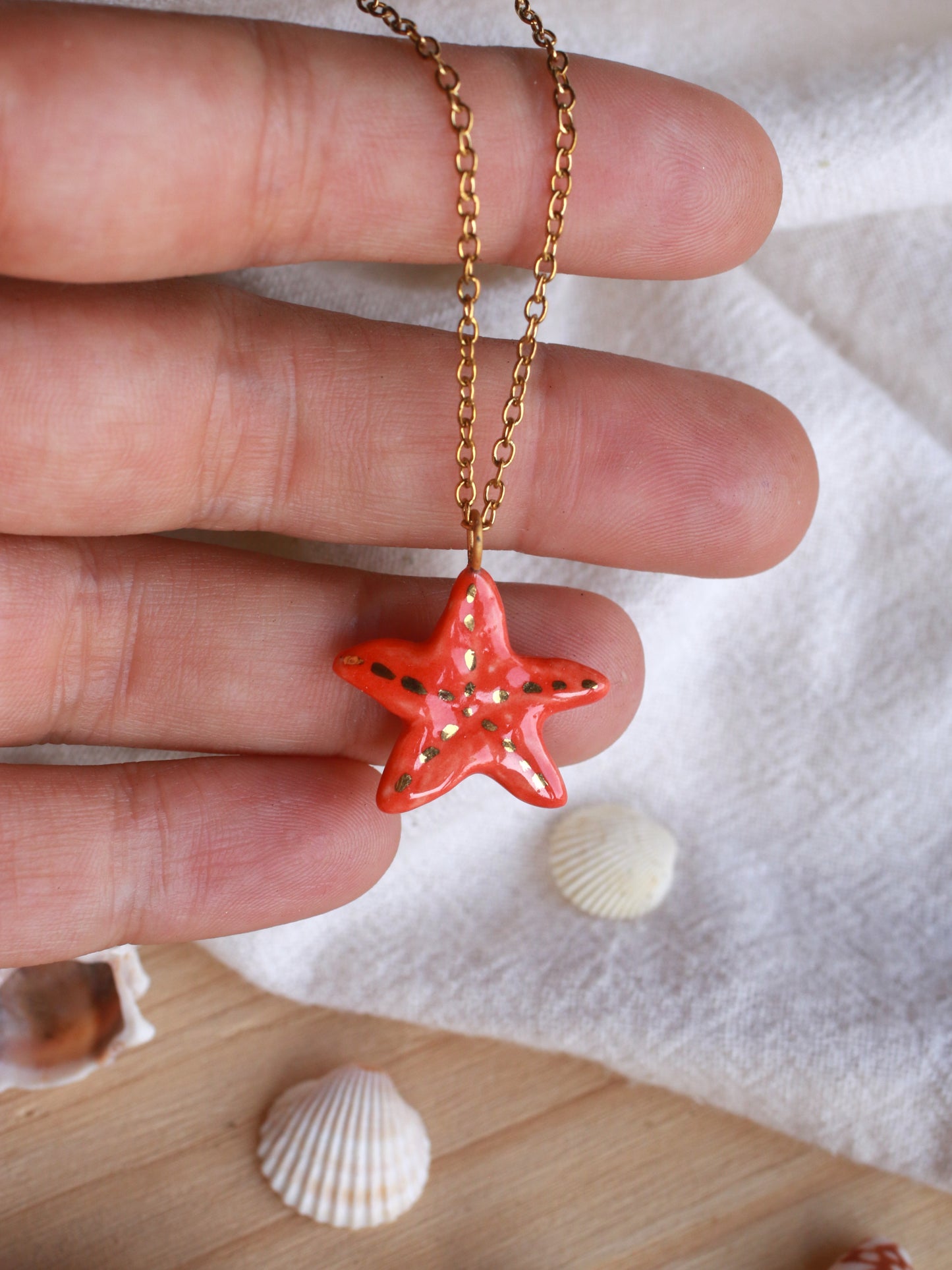 Starfish necklace