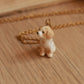 Puppy dog necklace