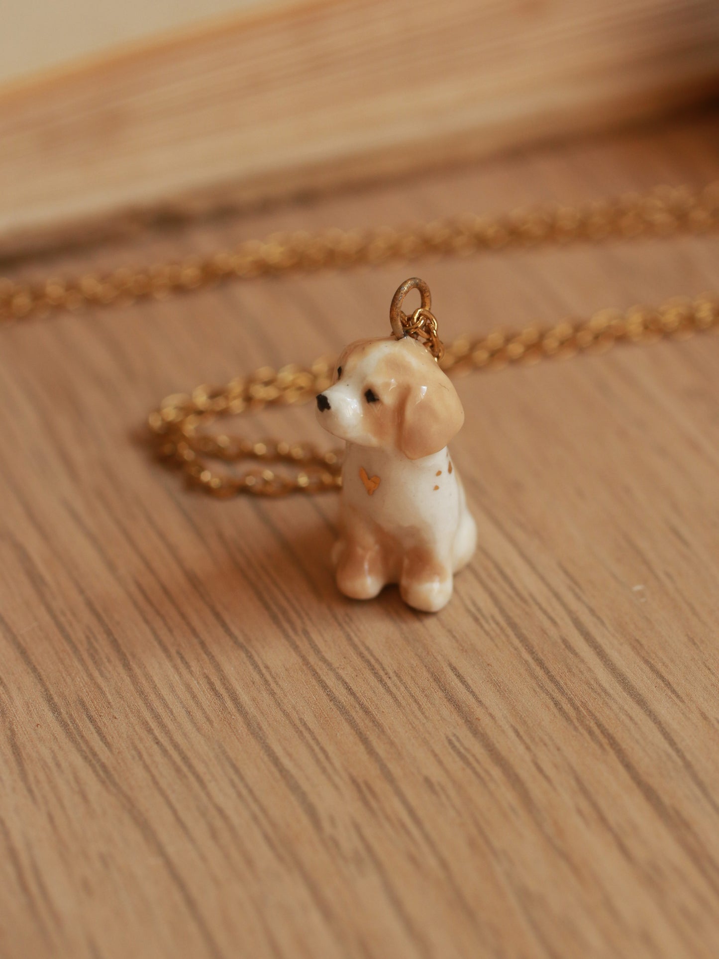 Puppy dog necklace