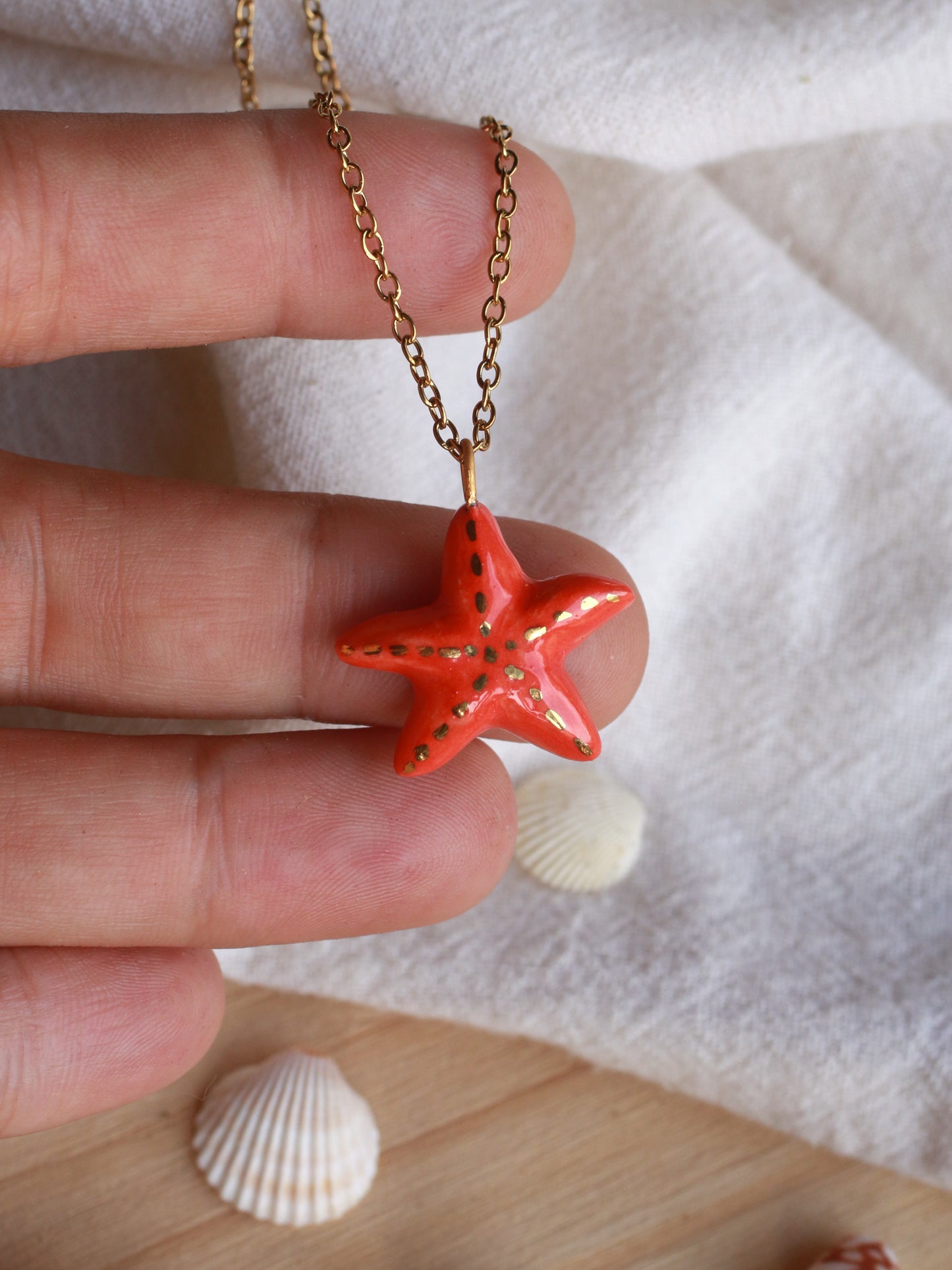 Starfish necklace