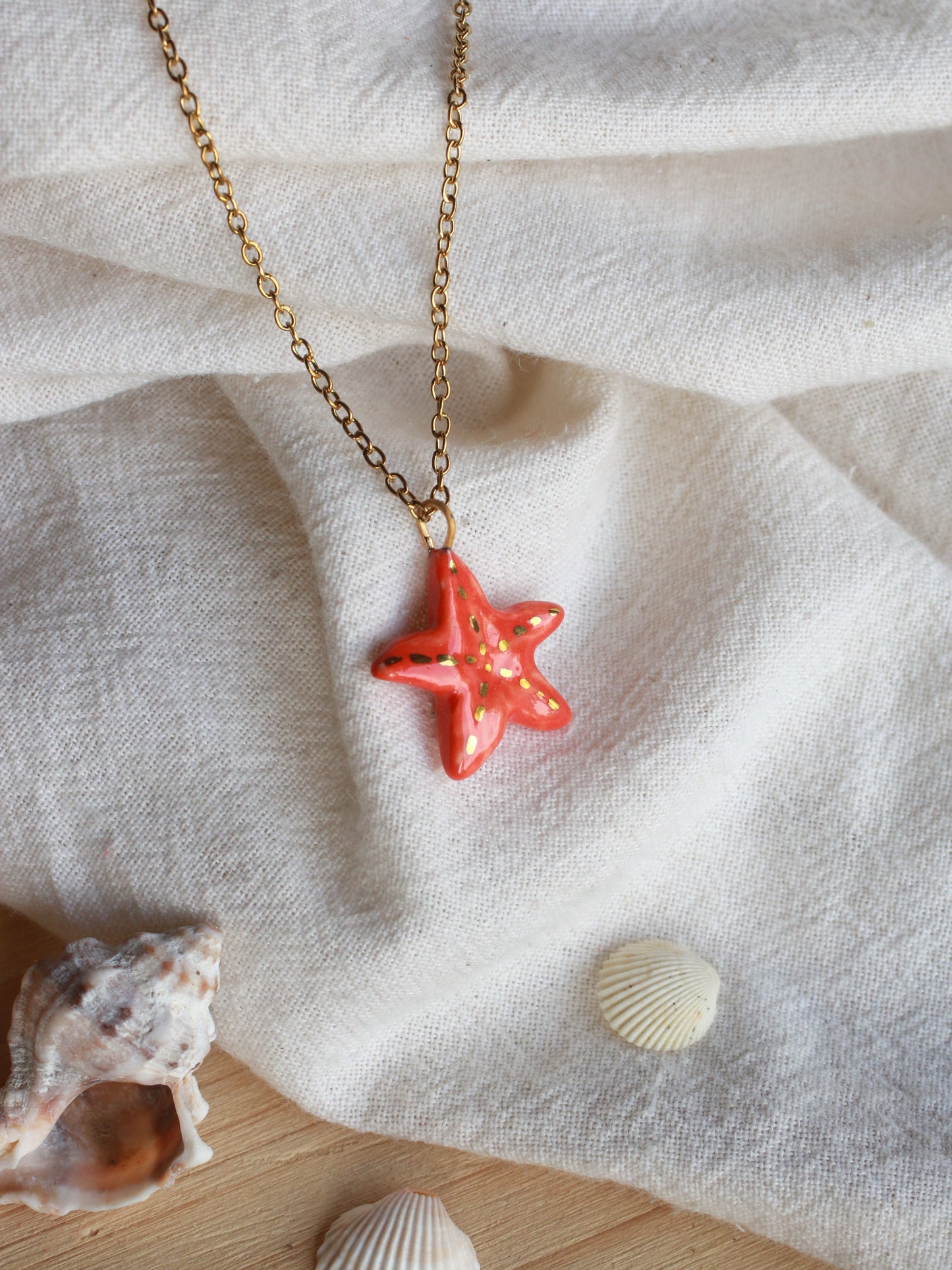 Starfish necklace