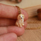 Puppy dog necklace