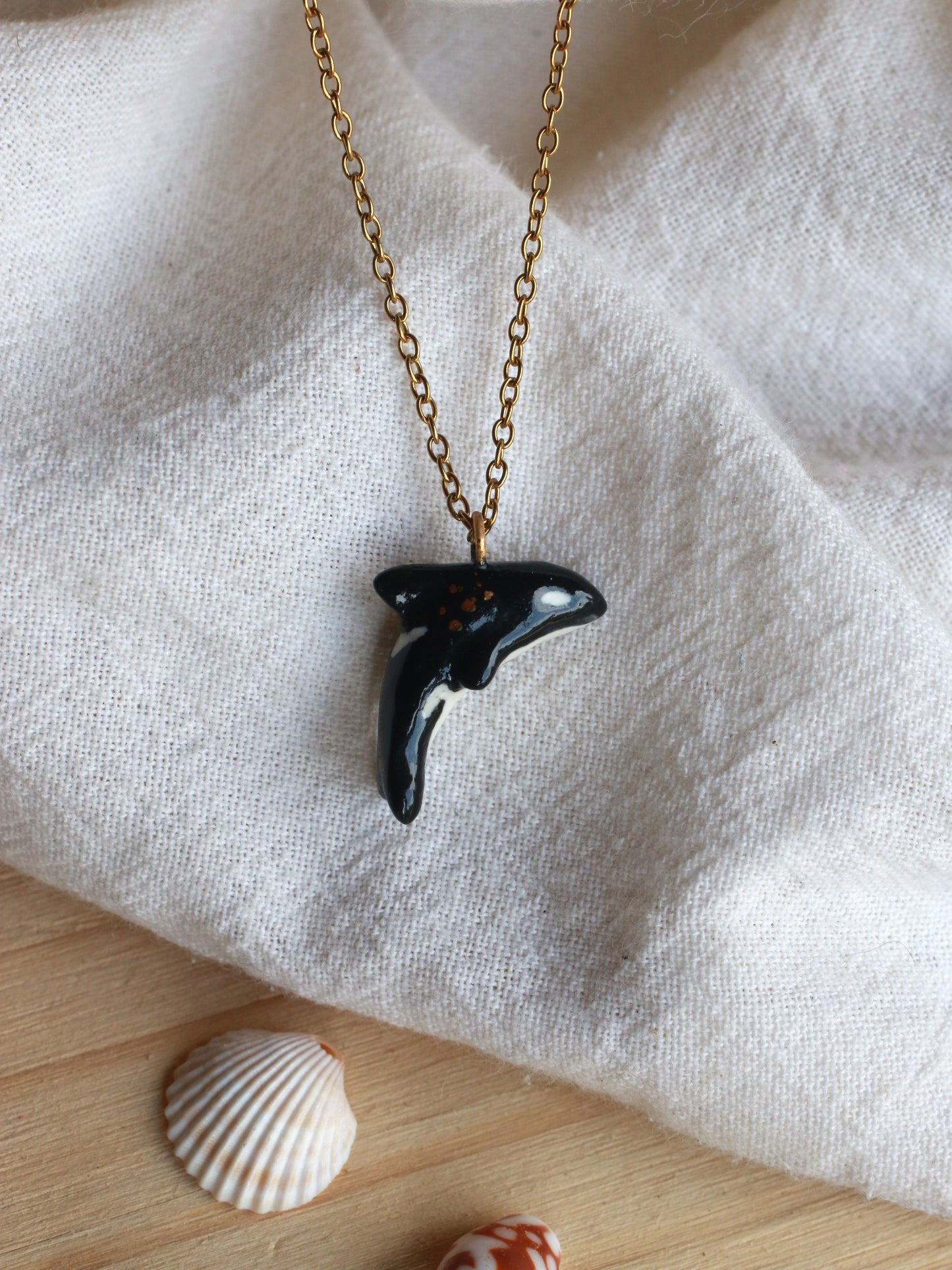 Orca necklace