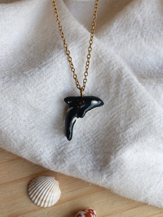Orca necklace