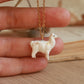 Alpaca necklace - llama pendant