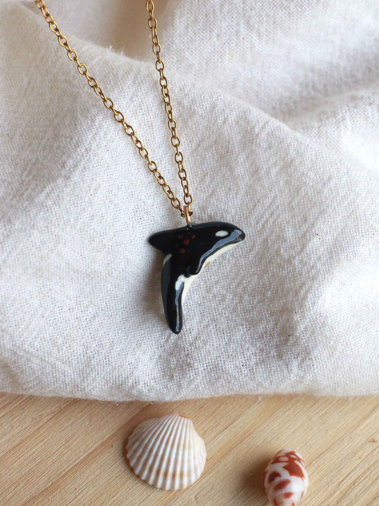Orca necklace