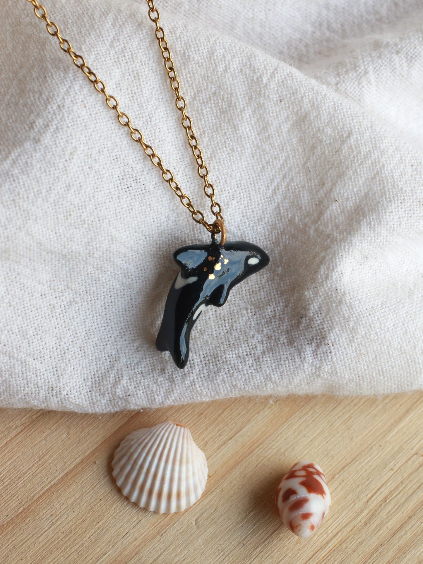 Orca necklace