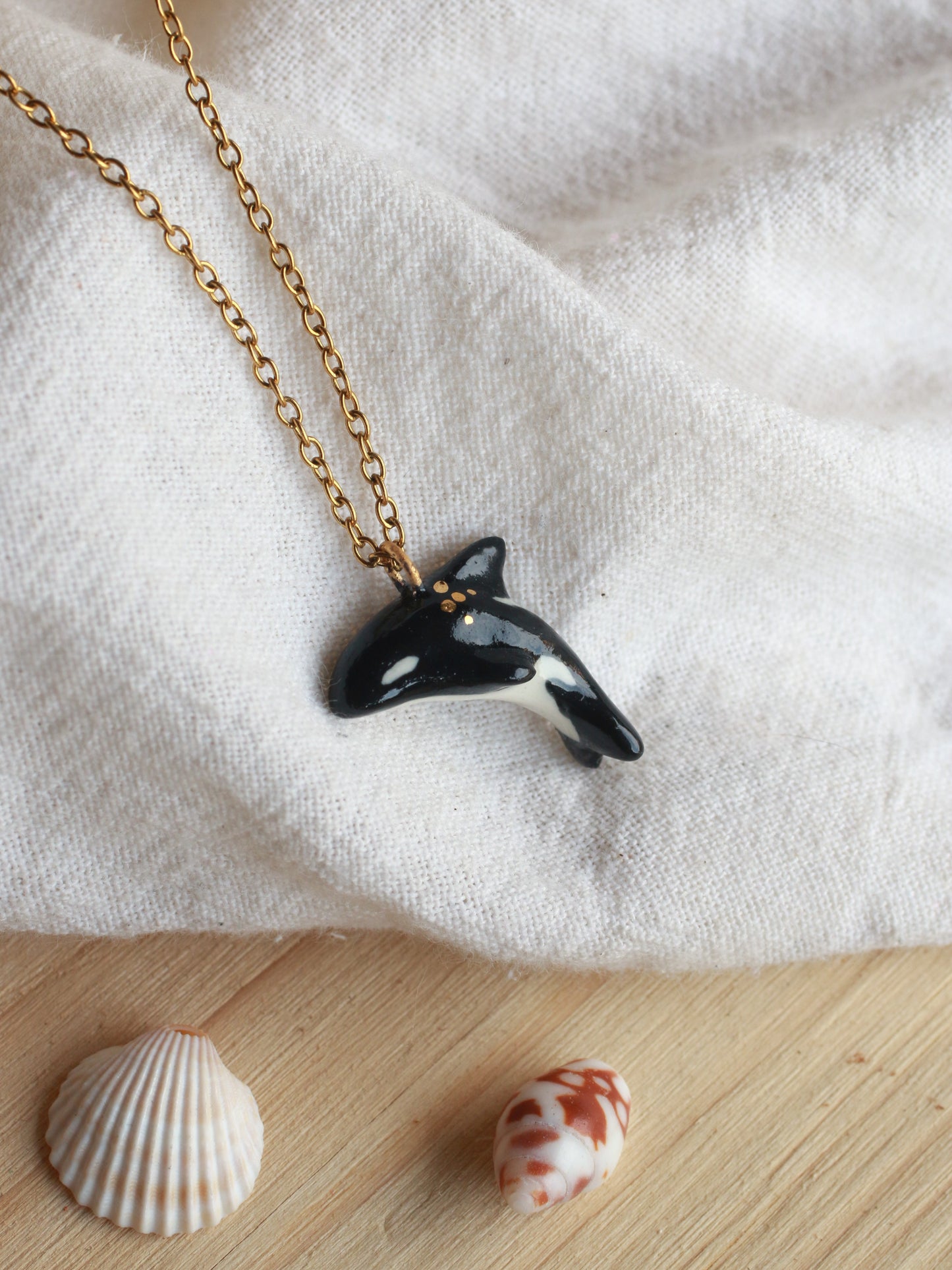 Orca necklace
