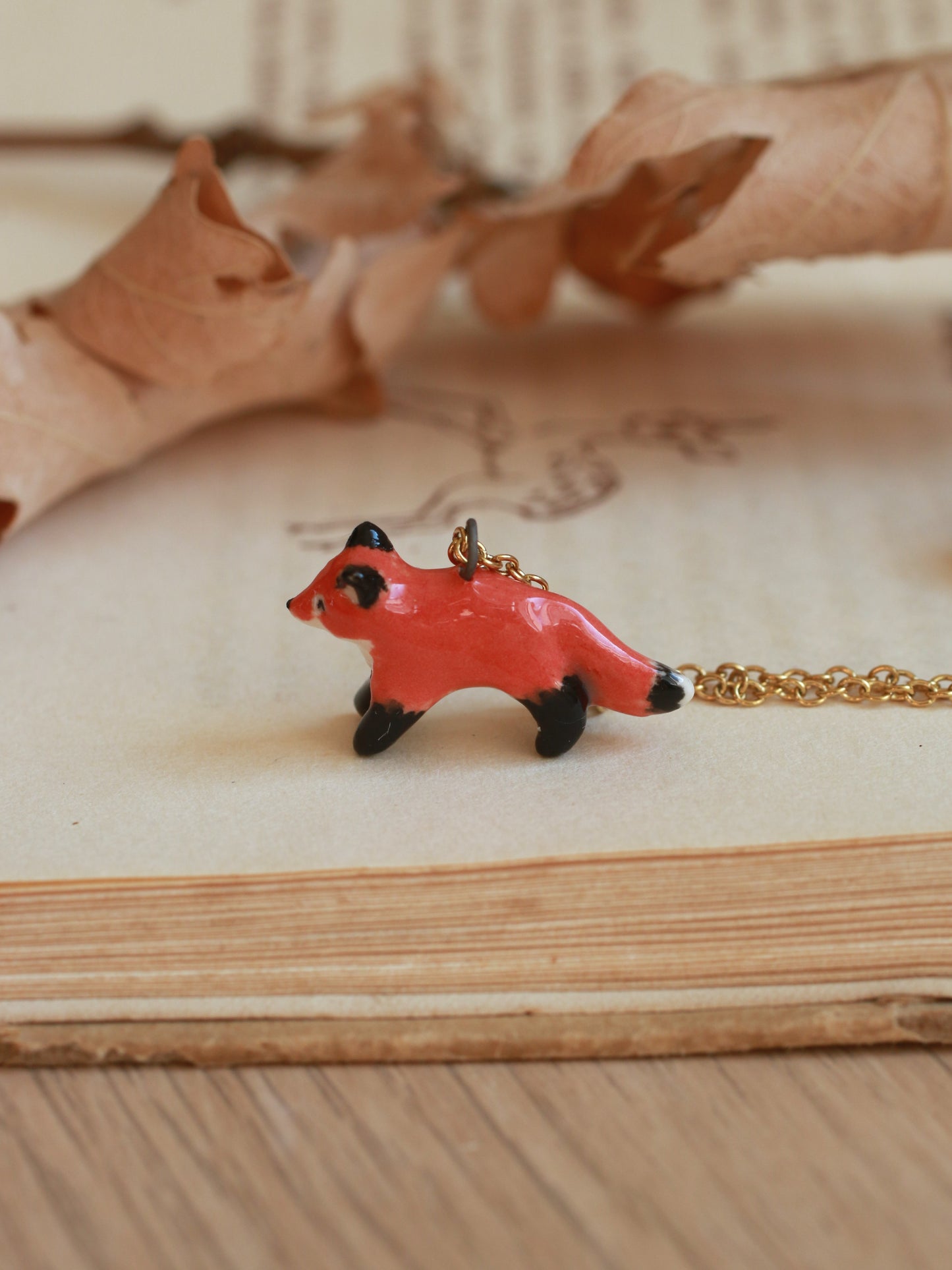 Fox necklace