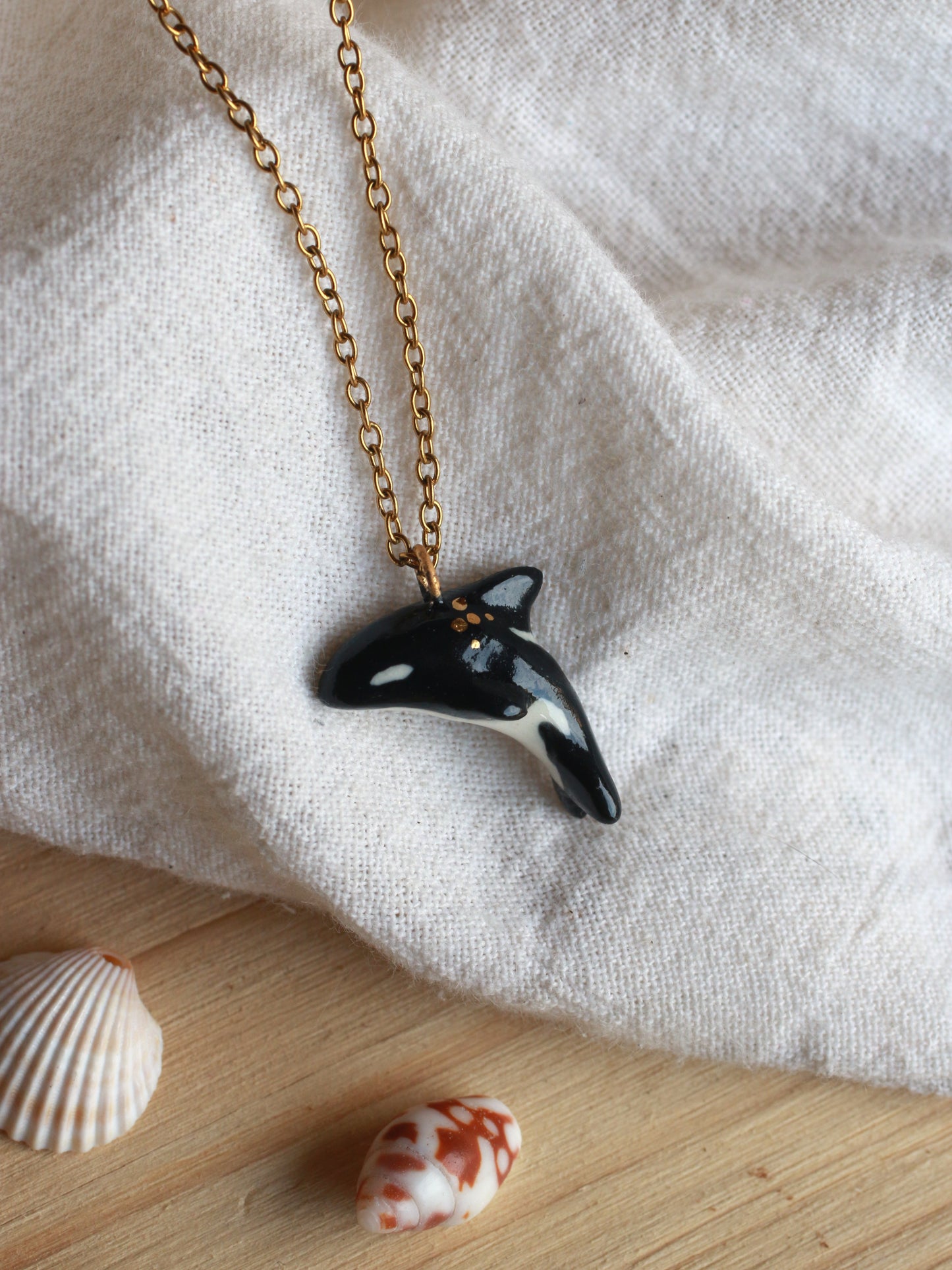Orca necklace