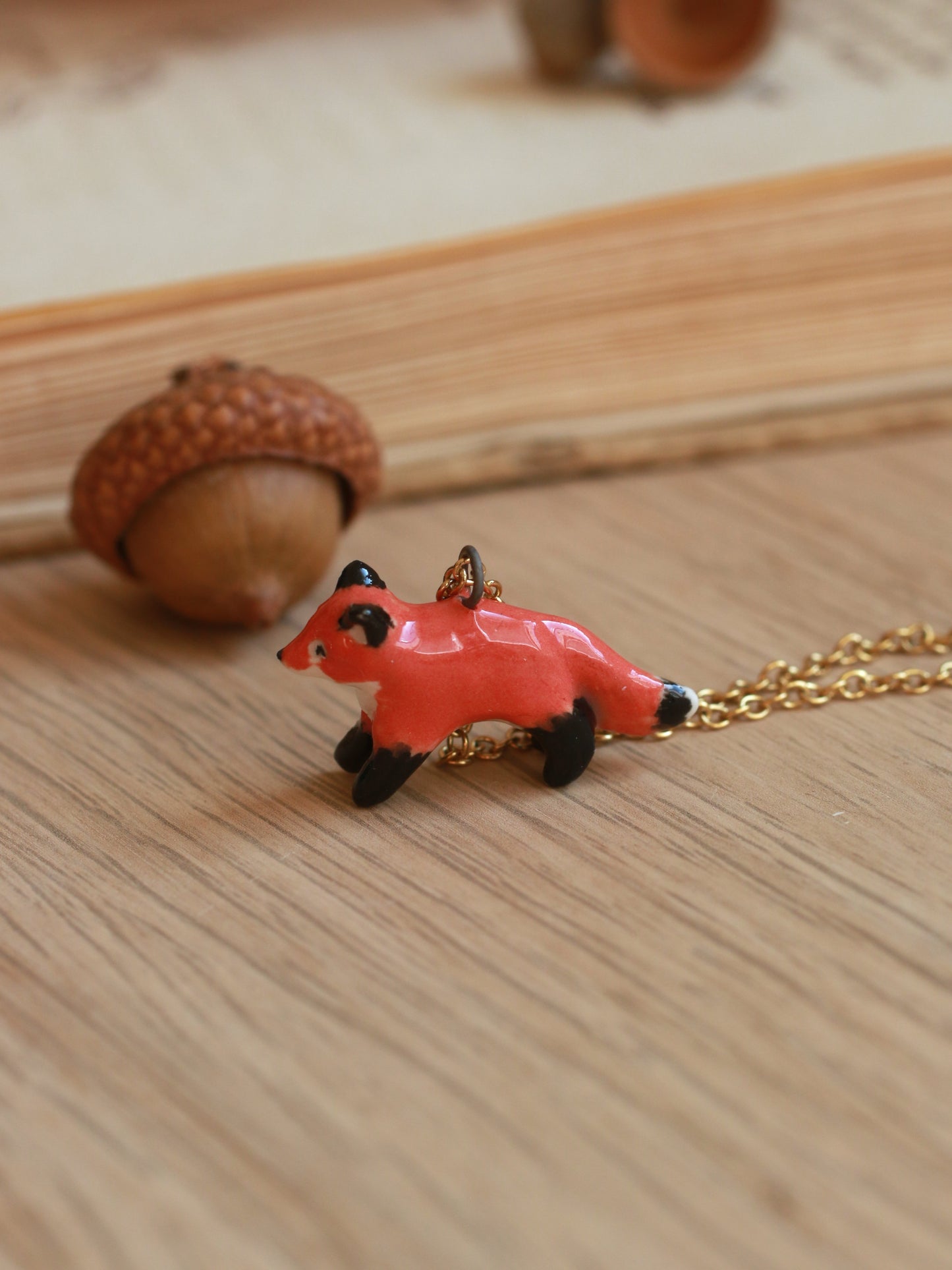 Fox necklace