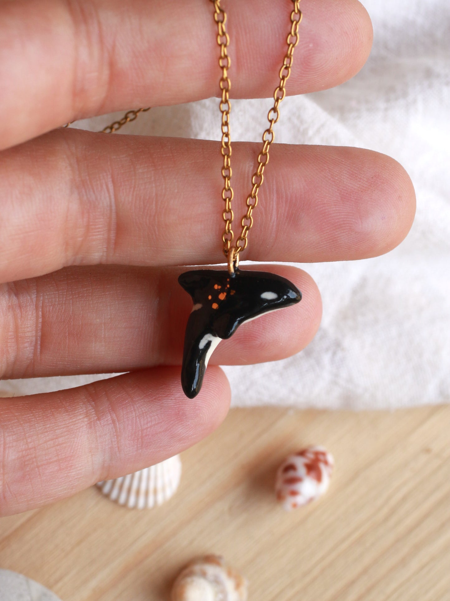 Orca necklace