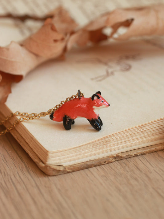 Fox necklace