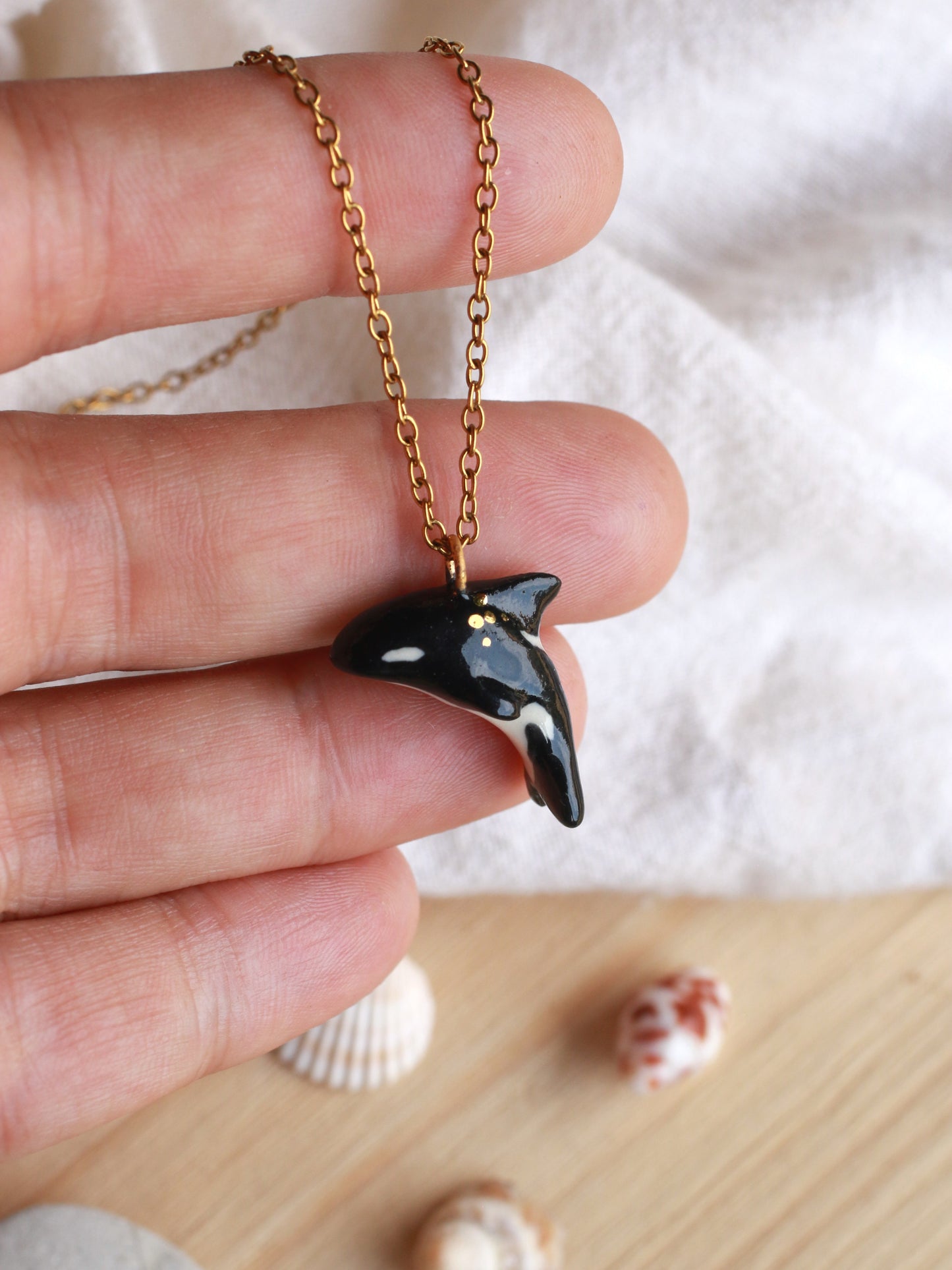 Orca necklace