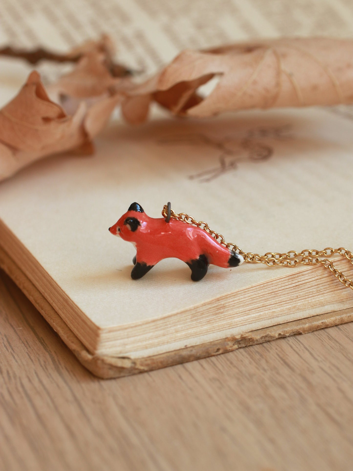 Fox necklace