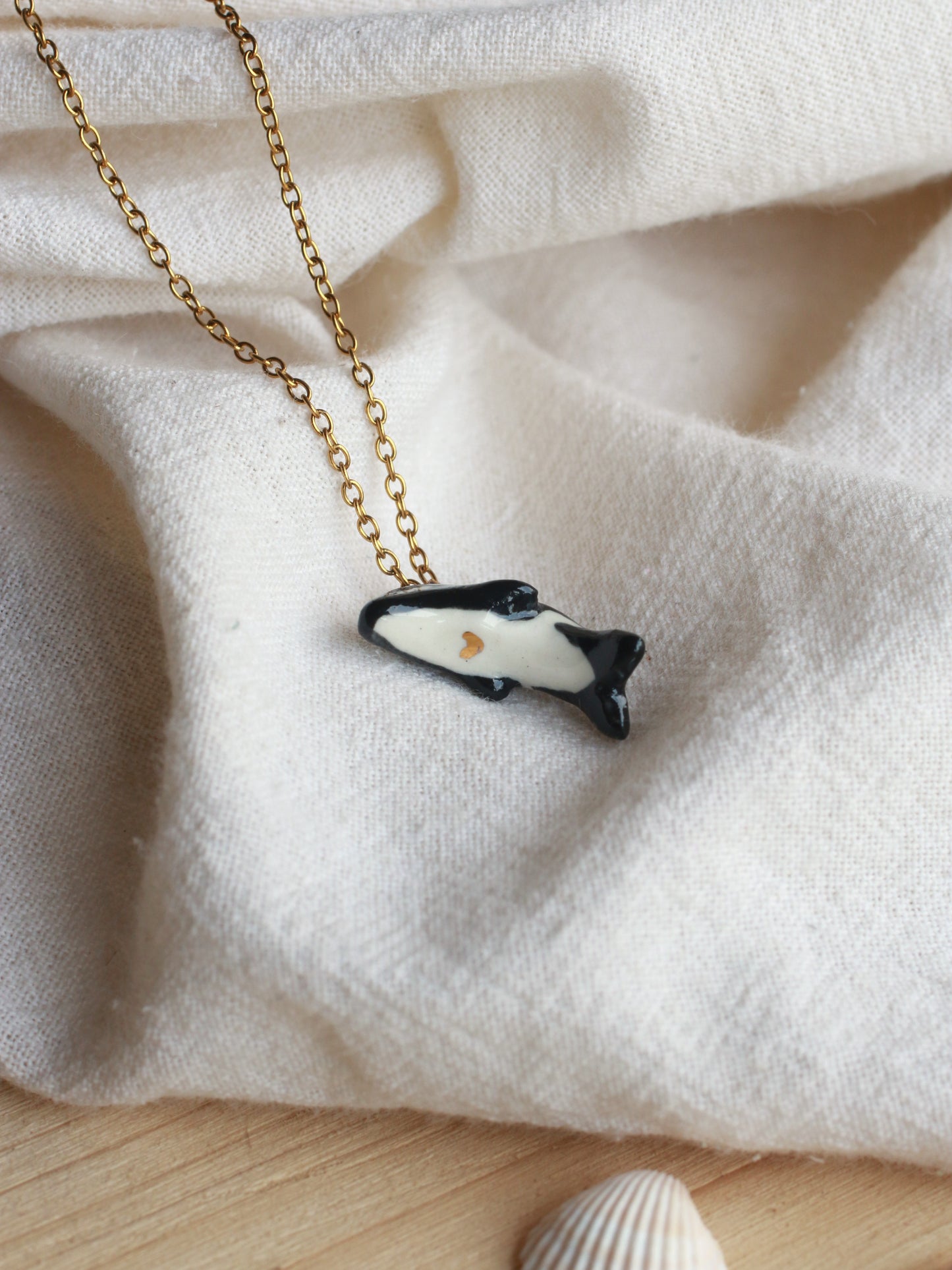 Orca necklace
