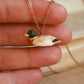 Mallard necklace - duck pendant