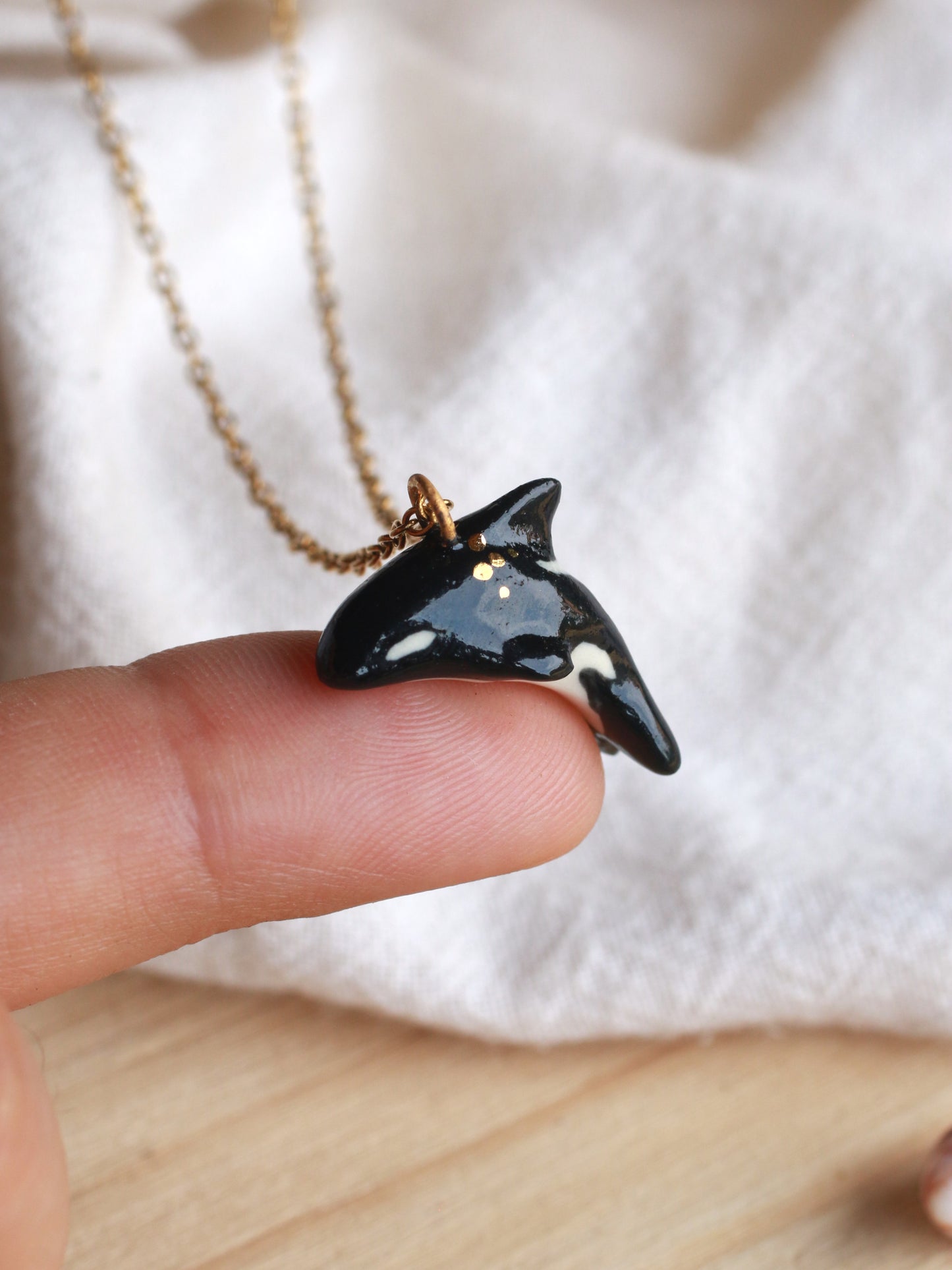 Orca necklace