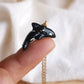 Orca necklace
