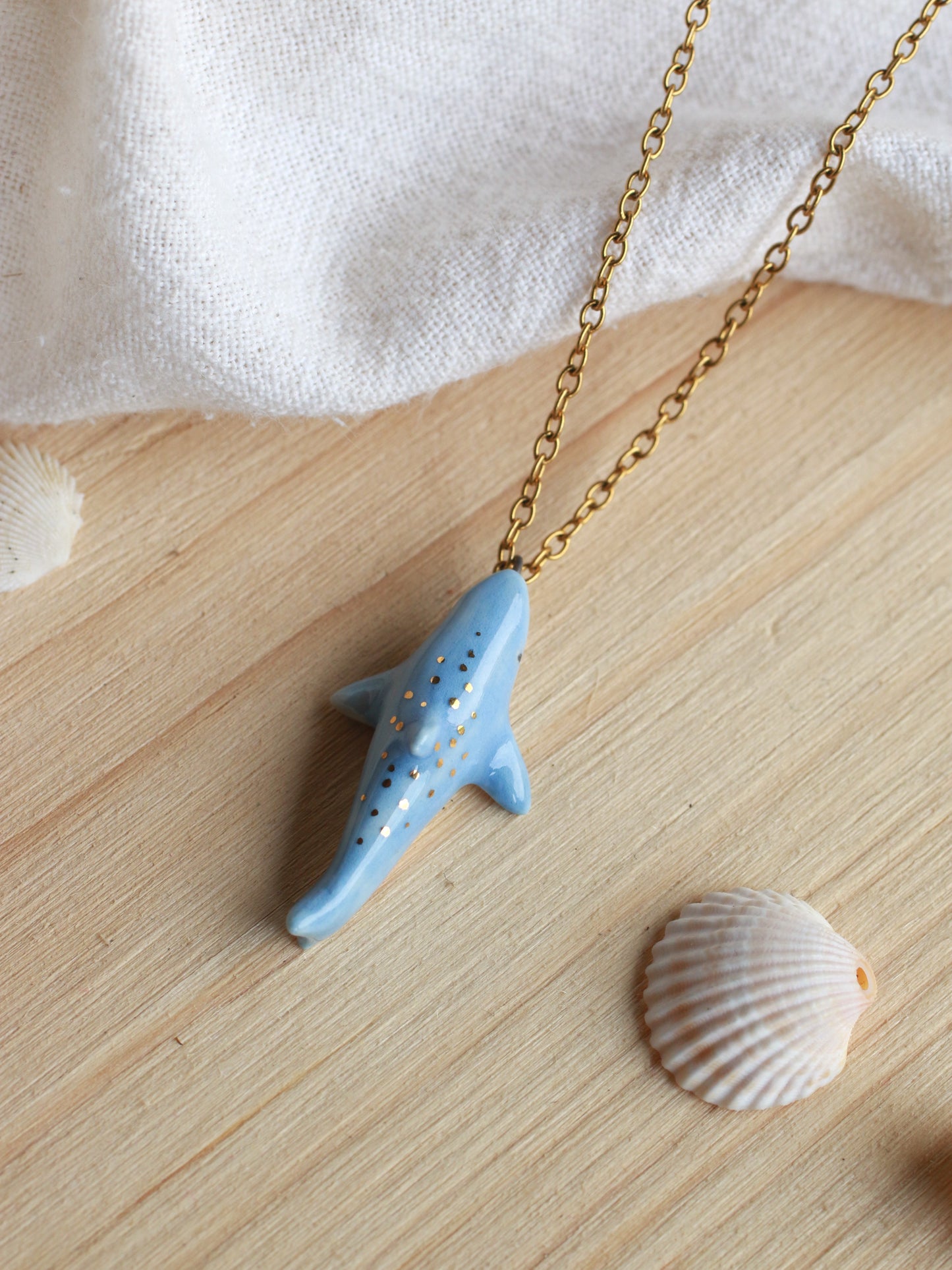 Shark necklace