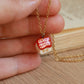 Tiny house necklace