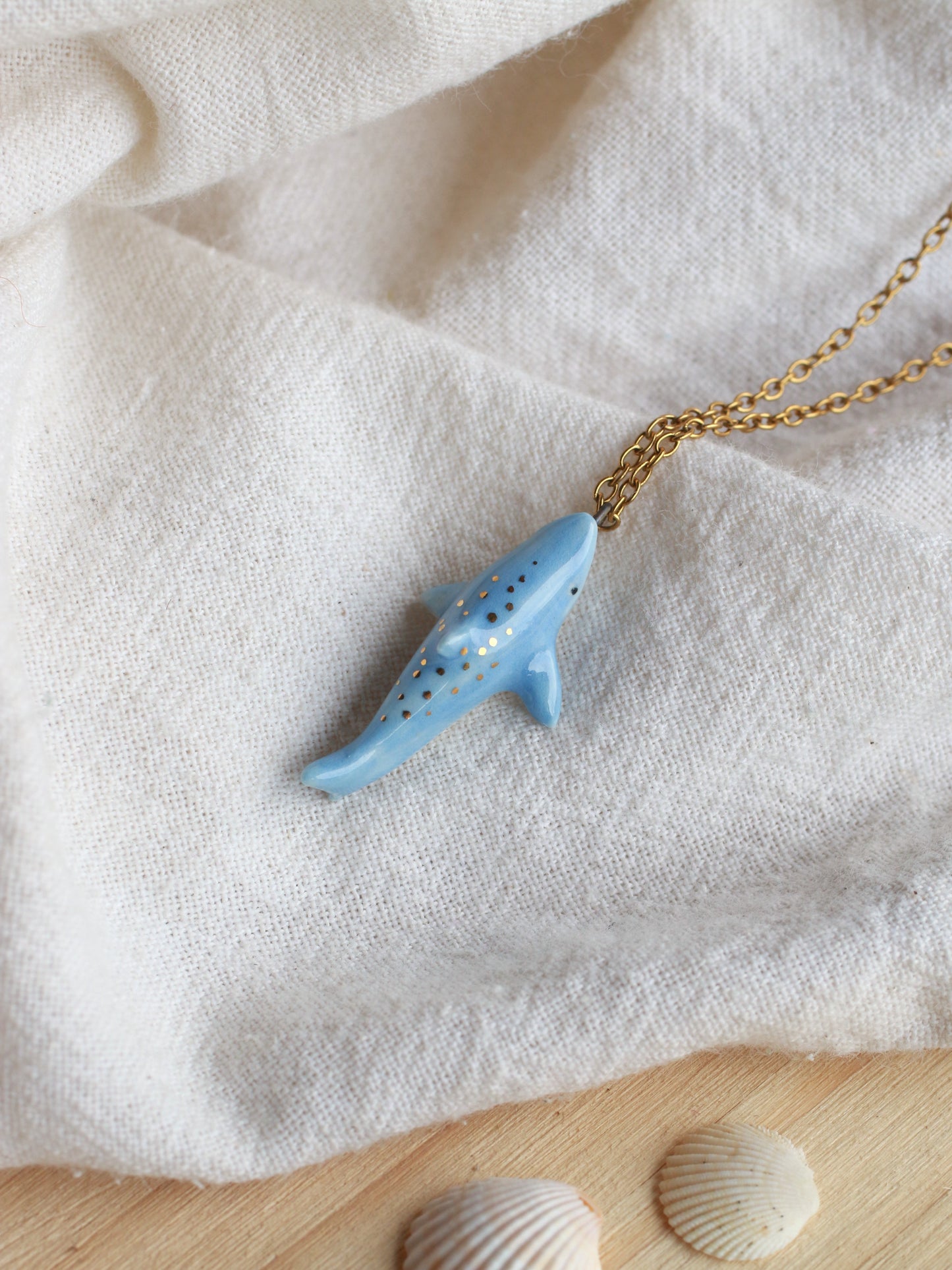 Shark necklace