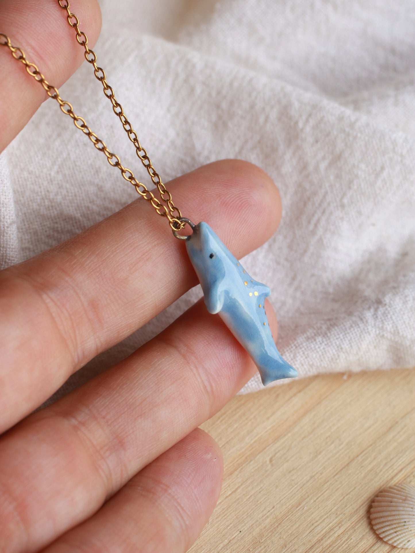 Shark necklace