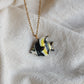 Moorish idol fish necklace