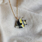 Moorish idol fish necklace