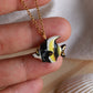 Moorish idol fish necklace