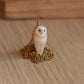 Barn owl necklace